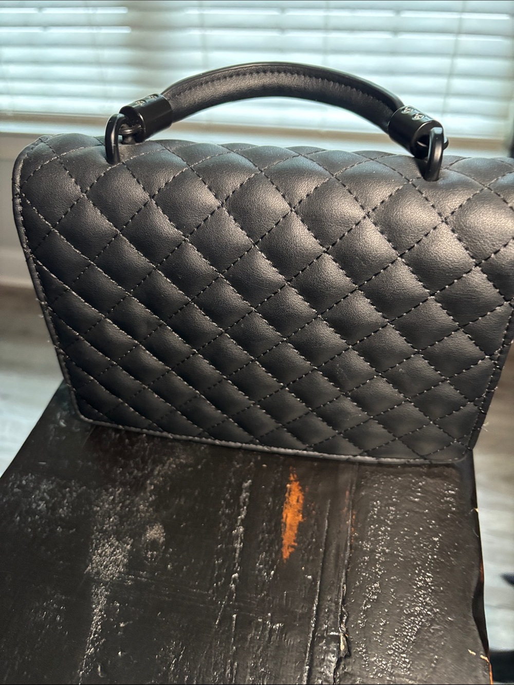 Blackcraft Cult Quilted Bat handbag - Picture 2 of 5